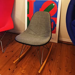 部屋全体/ロバートインディアナ/robert indiana/イームズ/ミッドセンチュリー...などのインテリア実例 - 2016-05-12 23:48:36
