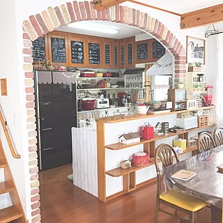 キッチン/sulut!/cafe風/アーチ/れんがアーチのインテリア実例 - 2017-03-24 06:35:25