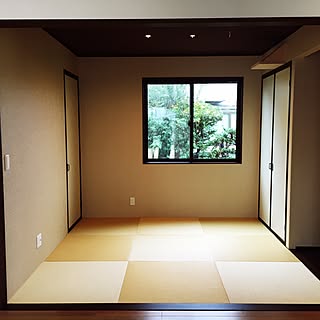 アクセントクロス リビングつながりの和室のインテリア実例 Roomclip ルームクリップ