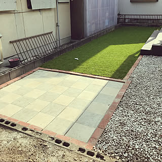 タイルdiy qスペースのインテリア 手作りの実例 Roomclip ルームクリップ