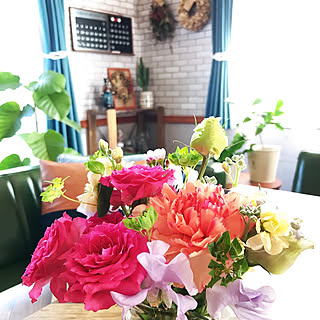 グリーンのある暮らし/ミニ花束/注文住宅/花のある暮らし/4LDK...などのインテリア実例 - 2020-02-24 16:42:13