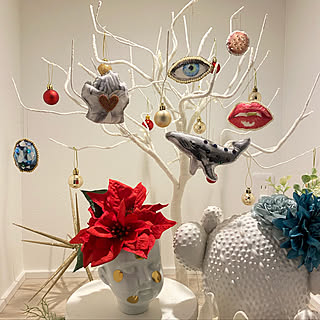 ポインセチア 造花のインテリア実例 Roomclip ルームクリップ
