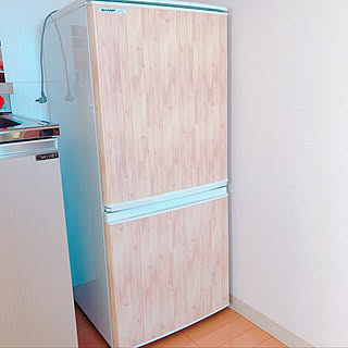 北欧 冷蔵庫リメイクのおしゃれなインテリア 部屋 家具の実例 Roomclip ルームクリップ