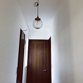 ペンダントライト/クラックガラス/廊下/照明/壁/天井のインテリア実例 - 2020-01-21 07:26:30