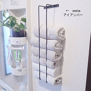 100均 タオル収納のインテリア実例 Roomclip ルームクリップ