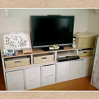 カラーボックス テレビ台のインテリア実例 Roomclip ルームクリップ