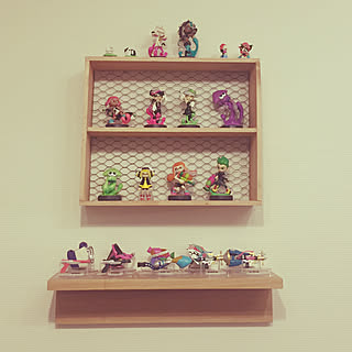 壁 天井 スプラトゥーンアミーボのインテリア実例 Roomclip ルームクリップ