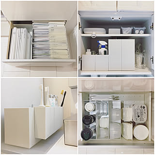 棚/ファイルボックス用・ペンポケット/ファイルボックス用・ポケット/ファイルボックス・ワイド/ファイルボックスハーフ...などのインテリア実例 - 2018-09-16 13:43:22