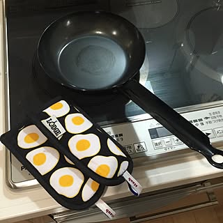 キッチン スキレットハンドルカバーのインテリア実例 Roomclip ルームクリップ