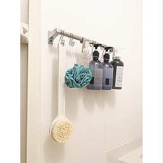 セリア/ボトルフック/シャンプーボトル/KEYUCA/一人暮らし...などのインテリア実例 - 2020-02-24 15:28:25