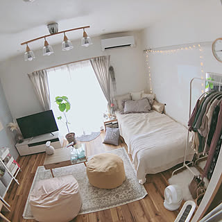 ホームシアター 1rのインテリア レイアウト実例 Roomclip ルームクリップ