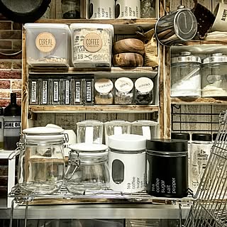 キッチン/Instagramやってます♥/100均/賃貸/DIY...などのインテリア実例 - 2016-07-24 13:42:51