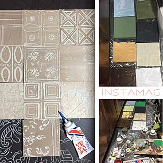 玄関/入り口/飾るように暮らす/パンチのある物作りを目指す!/賃貸でも楽しく♪/romiさん...などのインテリア実例 - 2016-12-04 23:52:27