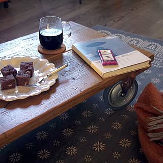 リビング/コーヒーテーブル/キャスター/Astier de Villatte/アスティエ・ド・ヴィラット...などのインテリア実例 - 2016-02-17 00:14:21