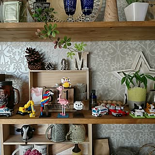 Daiso プチブロックのインテリア実例 Roomclip ルームクリップ