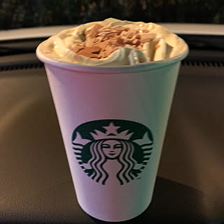 玄関/入り口/starbacks/STARBUKCS/STARBUCKS COFFEE/スタバさくらフルミルクラテ...などのインテリア実例 - 2019-02-20 20:54:35