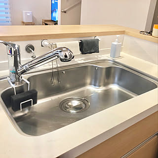 スポンジ置き場/シンプルな暮らし/こどもと暮らす/ig→muno_home/シンプル...などのインテリア実例 - 2020-01-23 21:42:52