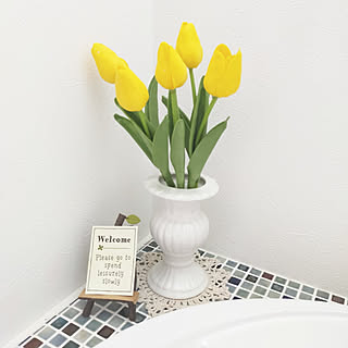造花 チューリップのインテリア実例 Roomclip ルームクリップ