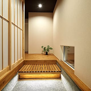 和風 洗い出し土間のインテリア実例 Roomclip ルームクリップ