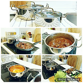 キッチン/キッチン用品/ひとり暮らし/ミックスインテリア/連投失礼します...などのインテリア実例 - 2019-03-17 14:58:05