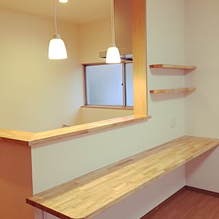 キッチン/キッチンカウンター/キッチン/ペンダントライトのインテリア実例 - 2016-01-30 22:04:54