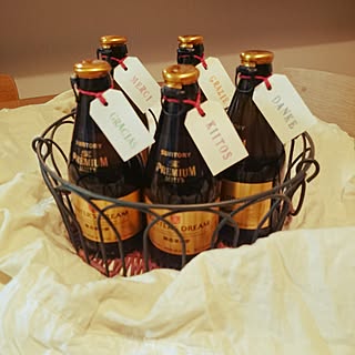 机/部屋じゃなくてゴメンなさい/プレゼント*/ビール/シンプル...などのインテリア実例 - 2016-04-01 21:47:29