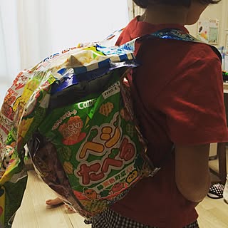 お菓子リュックのインテリア実例 Roomclip ルームクリップ