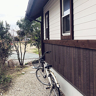 狭小住宅 自転車小屋が欲しいのインテリア レイアウト実例 Roomclip ルームクリップ