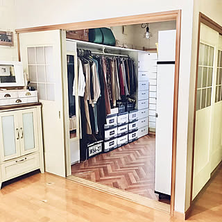 和室をウォークインクローゼットにのインテリア実例 Roomclip ルームクリップ