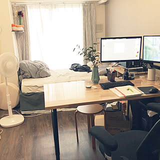 賃貸/一人暮らし/1K/IKEA 照明/IKEA...などのインテリア実例 - 2019-09-22 17:23:54