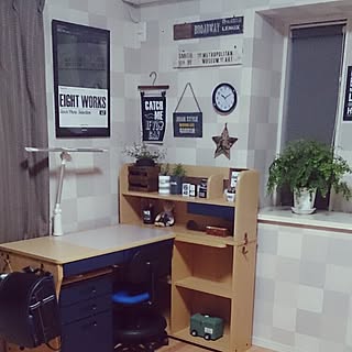 ベッド周り/ニトリ/なっつちゃんのプレート/andante365さん/いなざうるす屋さん♡...などのインテリア実例 - 2016-03-30 19:56:59