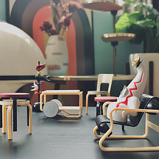 岡本太郎 ガチャガチャのおしゃれなアレンジ 飾り方のインテリア実例 Roomclip ルームクリップ