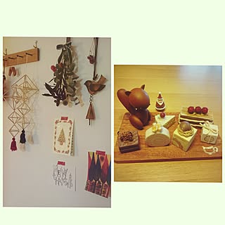 部屋全体/クリスマス/RCの出会いに感謝♡/いつもいいねやコメありがとうございます♡/shinoちゃん...などのインテリア実例 - 2016-12-25 17:05:26