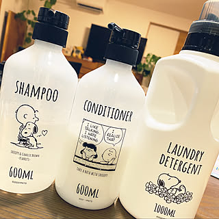 シャンプーボトル スヌーピーのインテリア実例 Roomclip ルームクリップ