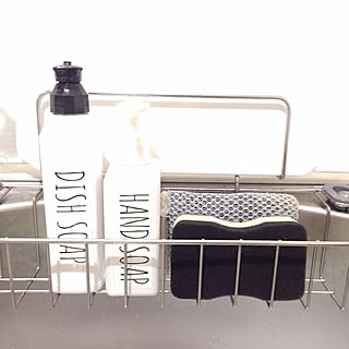 キッチン/無印良品/ハンドメイド/ラベル/白黒...などのインテリア実例 - 2015-11-01 10:10:10