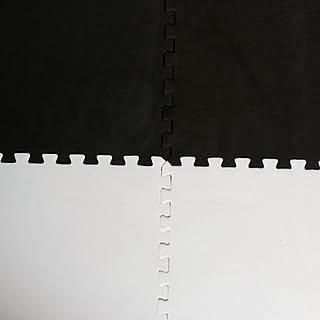 壁/天井/床/ジョイントマット/モノトーンのインテリア実例 - 2014-04-08 17:23:03