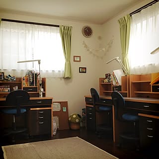 部屋全体/子ども部屋/子供部屋/ガーランド/ゴミ箱のインテリア実例 - 2013-12-09 11:09:07