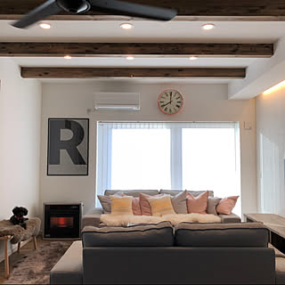 部屋全体/ポスター/クッション/北欧/IKEA...などのインテリア実例 - 2018-02-28 11:47:07