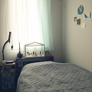 ベッド周り/DIY/ニトリ/IKEA/賃貸...などのインテリア実例 - 2015-10-11 08:36:41