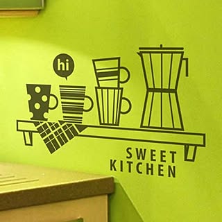 キッチン/ウォールステッカー/サンサンフー/SangSang Hoo/ダイニング/カフェ風のインテリア実例 - 2014-07-25 17:37:36
