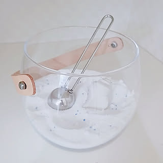 バス/トイレ/見せてもいい収納/おしゃれ/洗面台周り/使いやすい収納...などのインテリア実例 - 2018-09-25 17:21:47
