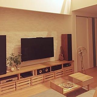 造り付けテレビボードのインテリア実例 Roomclip ルームクリップ