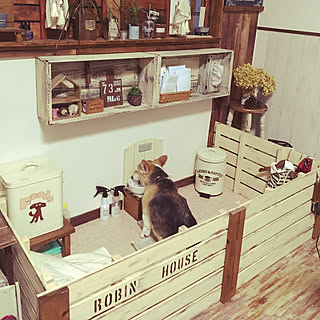 犬小屋diyのインテリア 手作りの実例 Roomclip ルームクリップ