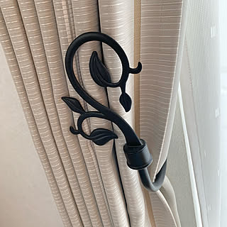 アイアンカーテンホルダーのインテリア実例 Roomclip ルームクリップ アイアンカーテンホルダーのインテリア実例 Roomclip ルームクリップ