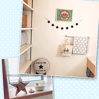 無印良品 カゴ/ニトリ/スヌーピーさんのお引越し✩.*˚/やりたかったこと其の参...♪*゚/ニトリのスツール/感謝♡感謝♡感謝♡...などのインテリア実例 - 2019-04-11 14:43:10