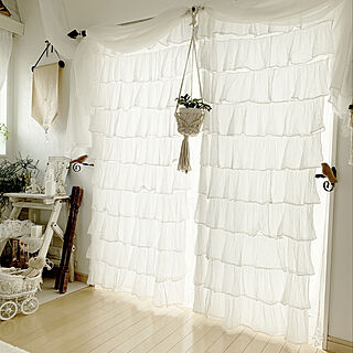 カーテン ゆめかわいいのおしゃれなインテリア 部屋 家具の実例 Roomclip ルームクリップ
