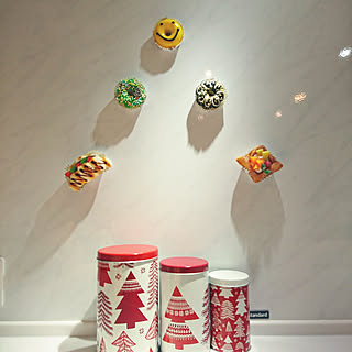 キッチン/クリスマスの準備♡/季節感を大切にしたい/francfranc雑貨/カメラマークを消したくて...などのインテリア実例 - 2017-11-07 17:11:44