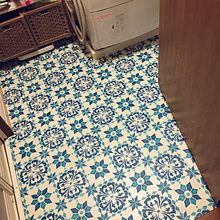 バス/トイレ/壁紙屋本舗/RCのおかげです/クッションフロア貼り替え/出会いを大切に♡/RCの出会いに感謝♡...などのインテリア実例 - 2018-08-26 22:57:48