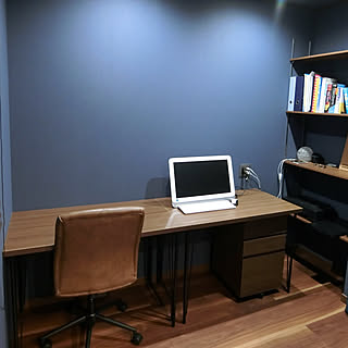 アクセントクロス 書斎のインテリア実例 Roomclip ルームクリップ アクセントクロス 書斎のインテリア実例 Roomclip ルームクリップ