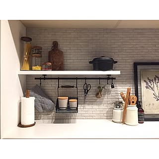 棚/IKEA/BIOBU/チャバツリー/キッチンツールキャニスター...などのインテリア実例 - 2017-07-14 20:48:08